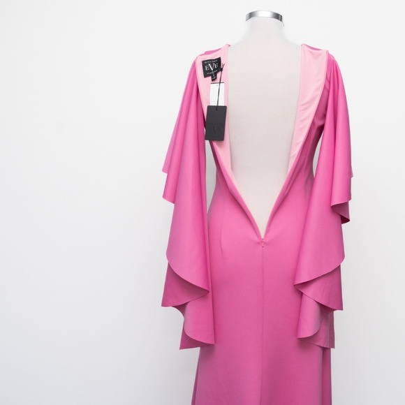 Black Halo By Laurel Berman | Baldwin Gown in Pink Wink - Picture 6 of 15